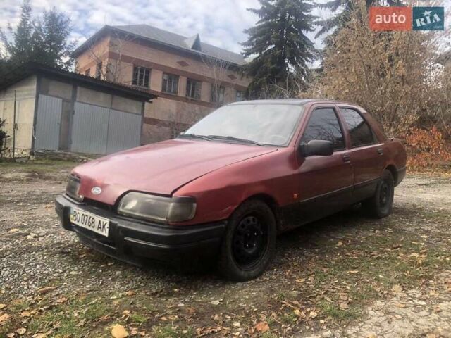 Красный Форд Сиерра, объемом двигателя 1.8 л и пробегом 555 тыс. км за 550 $, фото 17 на Automoto.ua