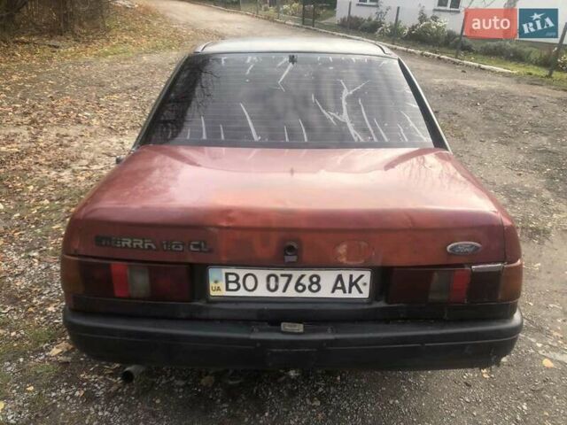 Красный Форд Сиерра, объемом двигателя 1.8 л и пробегом 555 тыс. км за 550 $, фото 20 на Automoto.ua