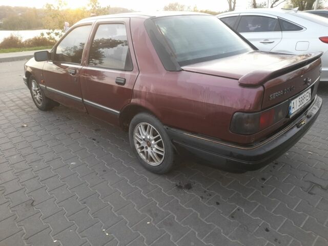 Червоний Форд Сієрра, об'ємом двигуна 2 л та пробігом 222 тис. км за 649 $, фото 3 на Automoto.ua