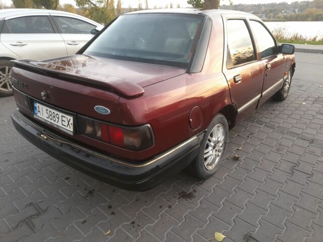 Червоний Форд Сієрра, об'ємом двигуна 2 л та пробігом 222 тис. км за 649 $, фото 5 на Automoto.ua