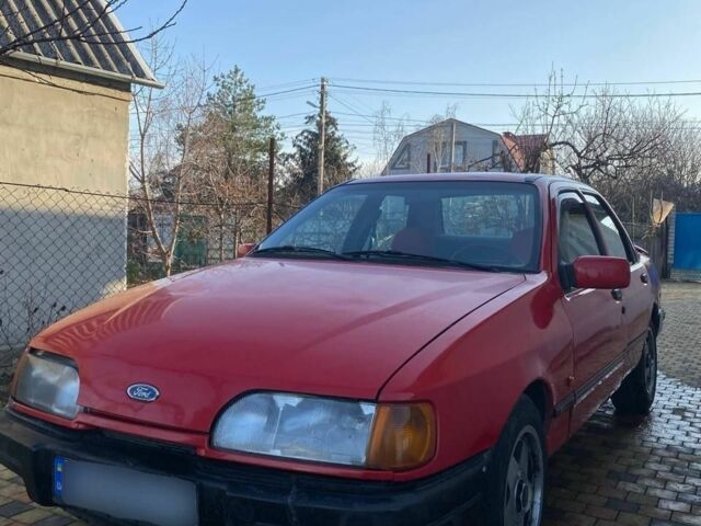 Красный Форд Сиерра, объемом двигателя 1.8 л и пробегом 168 тыс. км за 1200 $, фото 1 на Automoto.ua