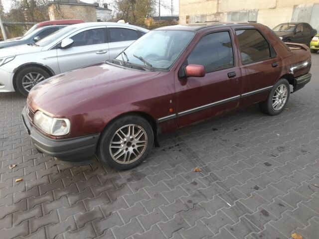 Червоний Форд Сієрра, об'ємом двигуна 2 л та пробігом 222 тис. км за 649 $, фото 2 на Automoto.ua