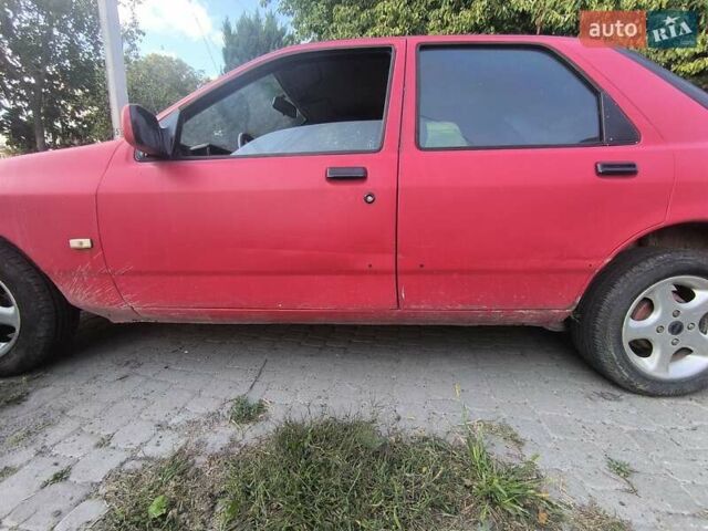 Красный Форд Сиерра, объемом двигателя 1.6 л и пробегом 100 тыс. км за 700 $, фото 6 на Automoto.ua