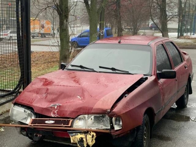 Форд Сиерра 1990 в Чернигове на Automoto.ua Красный Форд Сиерра, объемом двигателя 2 л и пробегом 280 тыс. км за 552 $, фото 4 на Automoto.ua