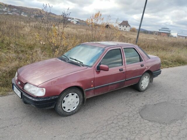 Форд Сієрра 1990 у Івано-Франківську на Automoto.ua Червоний Форд Сієрра, об'ємом двигуна 2 л та пробігом 300 тис. км за 1250 $, фото 1 на Automoto.ua
