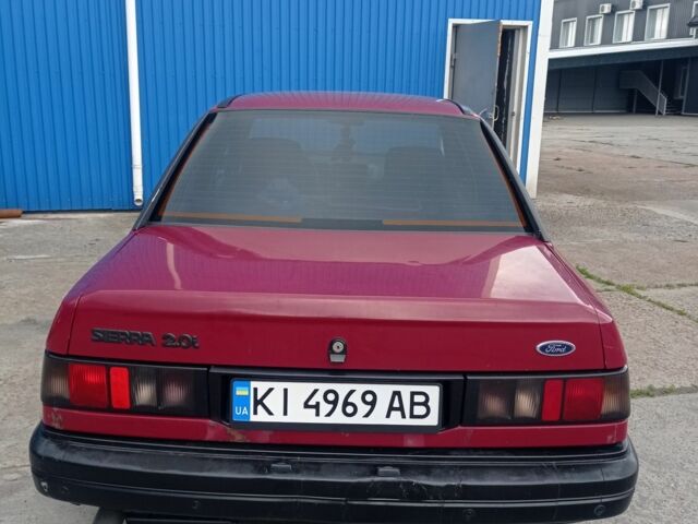 Красный Форд Сиерра, объемом двигателя 2 л и пробегом 93 тыс. км за 1500 $, фото 5 на Automoto.ua