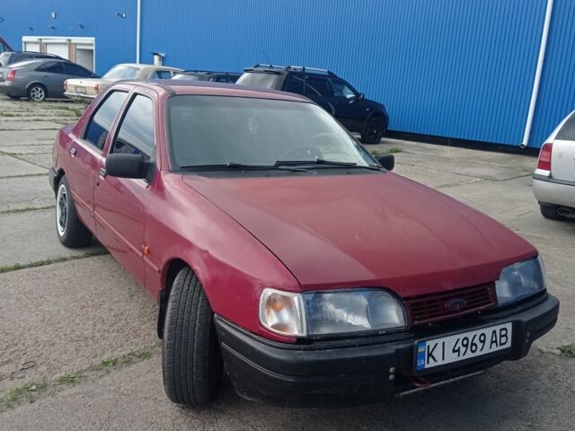 Красный Форд Сиерра, объемом двигателя 2 л и пробегом 93 тыс. км за 1500 $, фото 3 на Automoto.ua