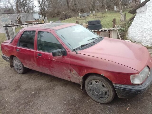 Червоний Форд Сієрра, об'ємом двигуна 1.6 л та пробігом 200 тис. км за 1000 $, фото 1 на Automoto.ua