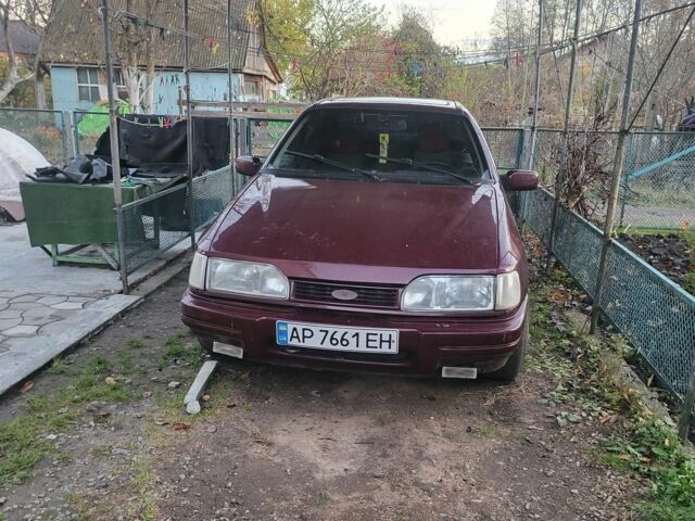Червоний Форд Сієрра, об'ємом двигуна 2 л та пробігом 200 тис. км за 1500 $, фото 5 на Automoto.ua