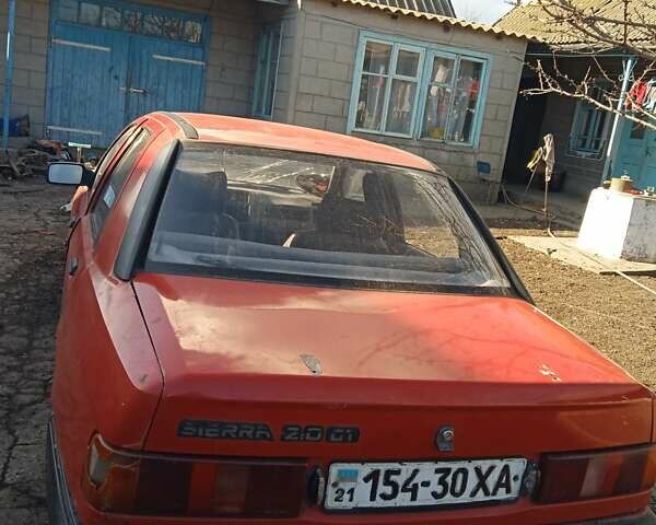 Красный Форд Сиерра, объемом двигателя 2 л и пробегом 300 тыс. км за 500 $, фото 2 на Automoto.ua