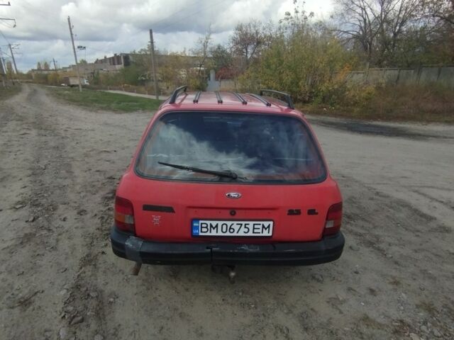 Красный Форд Сиерра, объемом двигателя 2.3 л и пробегом 250 тыс. км за 900 $, фото 3 на Automoto.ua