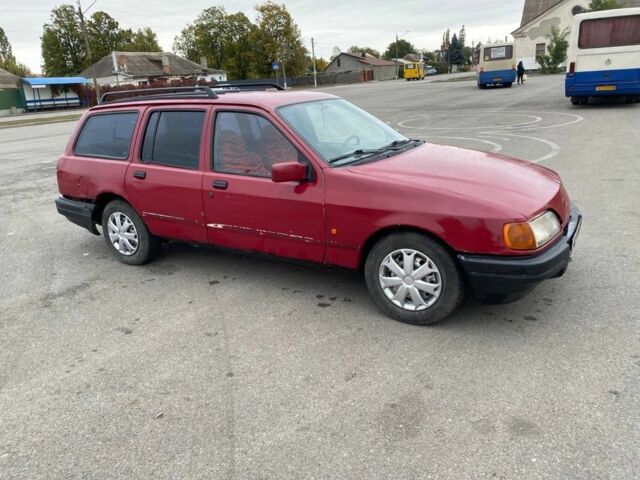 Красный Форд Сиерра, объемом двигателя 1.8 л и пробегом 150 тыс. км за 799 $, фото 5 на Automoto.ua