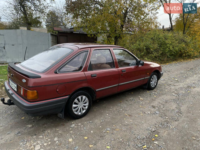 Красный Форд Сиерра, объемом двигателя 1.6 л и пробегом 200 тыс. км за 1450 $, фото 9 на Automoto.ua