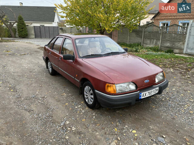 Красный Форд Сиерра, объемом двигателя 1.6 л и пробегом 200 тыс. км за 1450 $, фото 7 на Automoto.ua