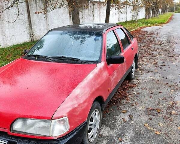 Форд Сієрра 1989 у Житомирі на Automoto.ua Червоний Форд Сієрра, об'ємом двигуна 2 л та пробігом 60 тис. км за 1196 $, фото 5 на Automoto.ua