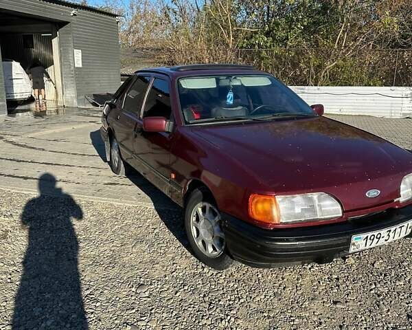 Красный Форд Сиерра, объемом двигателя 2 л и пробегом 632 тыс. км за 1350 $, фото 5 на Automoto.ua