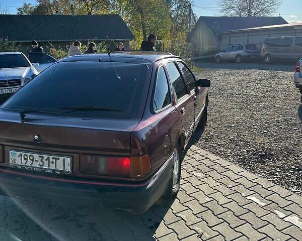 Красный Форд Сиерра, объемом двигателя 2 л и пробегом 632 тыс. км за 1350 $, фото 4 на Automoto.ua