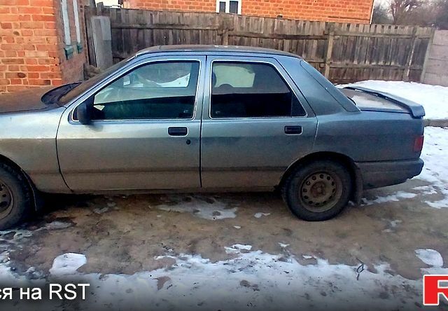 Серый Форд Сиерра, объемом двигателя 2 л и пробегом 300 тыс. км за 850 $, фото 6 на Automoto.ua