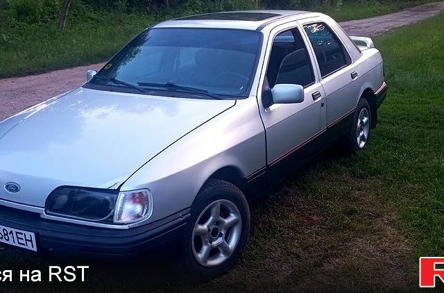 Серый Форд Сиерра, объемом двигателя 2 л и пробегом 258 тыс. км за 800 $, фото 6 на Automoto.ua