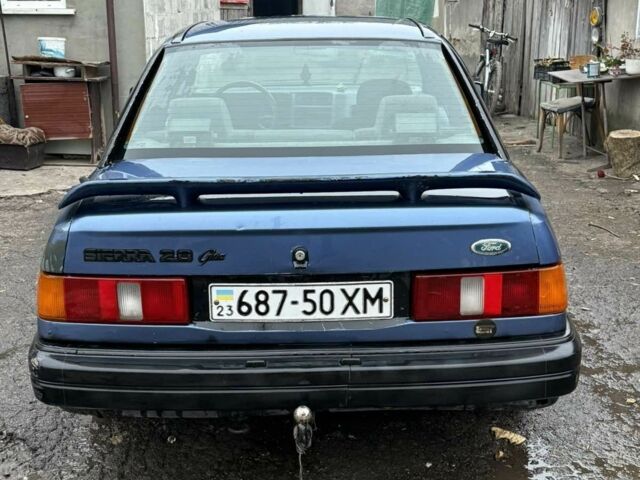 Синій Форд Сієрра, об'ємом двигуна 2 л та пробігом 84 тис. км за 750 $, фото 2 на Automoto.ua