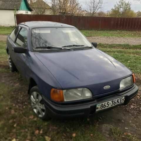 Синий Форд Сиерра, объемом двигателя 2 л и пробегом 270 тыс. км за 609 $, фото 16 на Automoto.ua