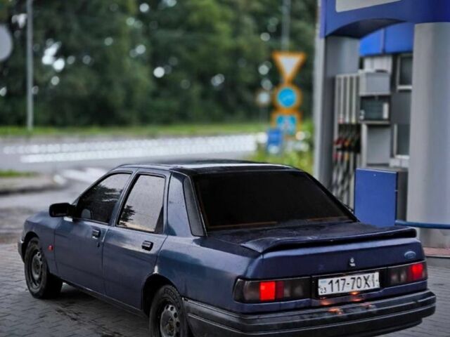 Синий Форд Сиерра, объемом двигателя 2 л и пробегом 100 тыс. км за 1200 $, фото 3 на Automoto.ua