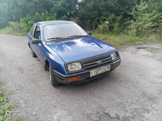 Синий Форд Сиерра, объемом двигателя 2.3 л и пробегом 222 тыс. км за 594 $, фото 1 на Automoto.ua