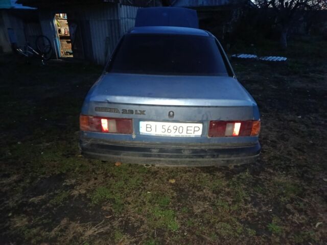 Синий Форд Сиерра, объемом двигателя 2 л и пробегом 90 тыс. км за 500 $, фото 4 на Automoto.ua