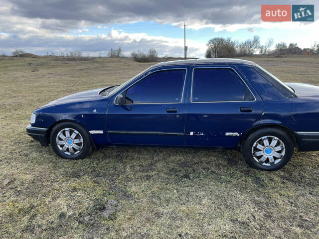 Синий Форд Сиерра, объемом двигателя 2 л и пробегом 200 тыс. км за 500 $, фото 2 на Automoto.ua