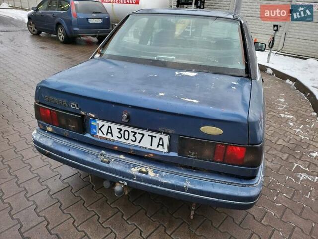 Синий Форд Сиерра, объемом двигателя 2 л и пробегом 300 тыс. км за 680 $, фото 3 на Automoto.ua