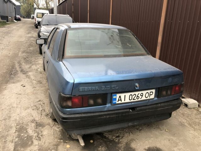 Синій Форд Сієрра, об'ємом двигуна 2 л та пробігом 250 тис. км за 720 $, фото 1 на Automoto.ua