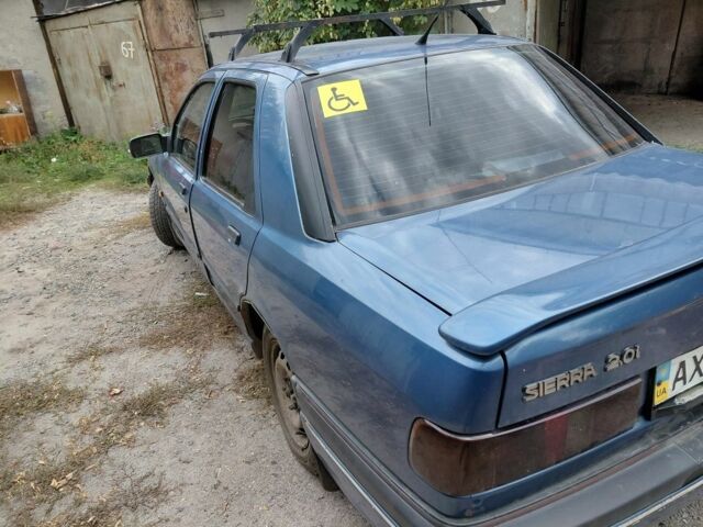 Синий Форд Сиерра, объемом двигателя 2 л и пробегом 300 тыс. км за 600 $, фото 3 на Automoto.ua