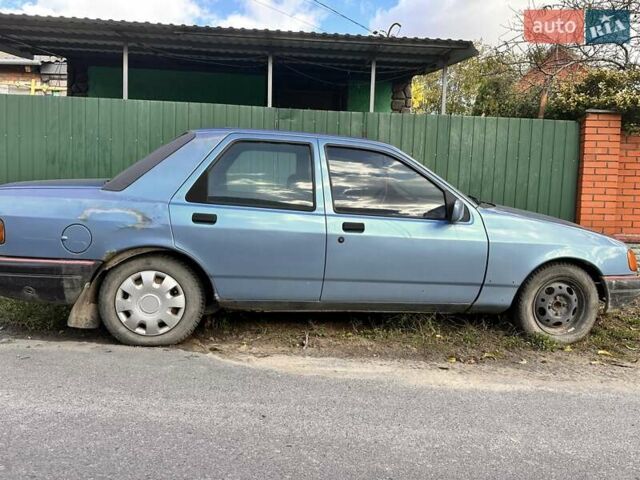 Синий Форд Сиерра, объемом двигателя 2 л и пробегом 172 тыс. км за 800 $, фото 5 на Automoto.ua