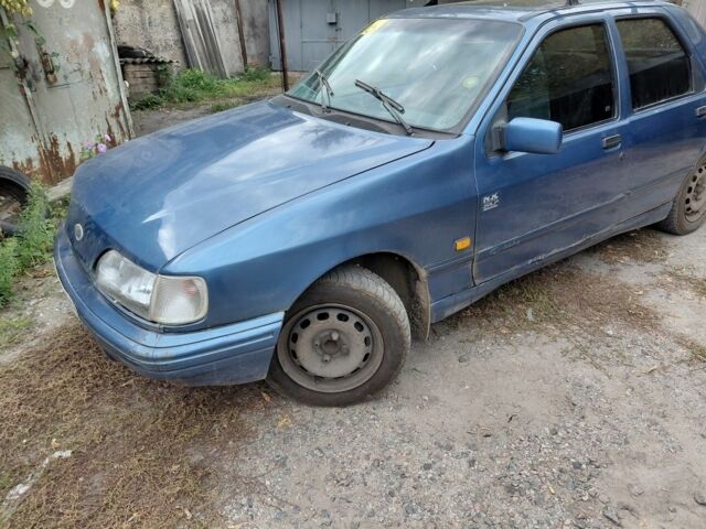 Синий Форд Сиерра, объемом двигателя 2 л и пробегом 300 тыс. км за 600 $, фото 2 на Automoto.ua