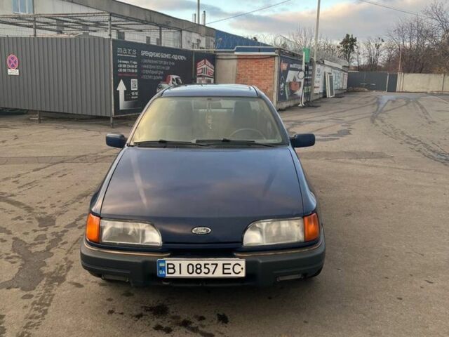 Синий Форд Сиерра, объемом двигателя 2 л и пробегом 63 тыс. км за 1500 $, фото 1 на Automoto.ua