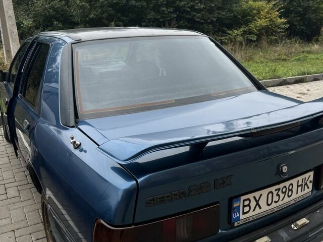 Синий Форд Сиерра, объемом двигателя 2 л и пробегом 40 тыс. км за 1150 $, фото 3 на Automoto.ua