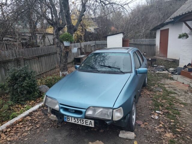 Синий Форд Сиерра, объемом двигателя 2 л и пробегом 200 тыс. км за 800 $, фото 1 на Automoto.ua
