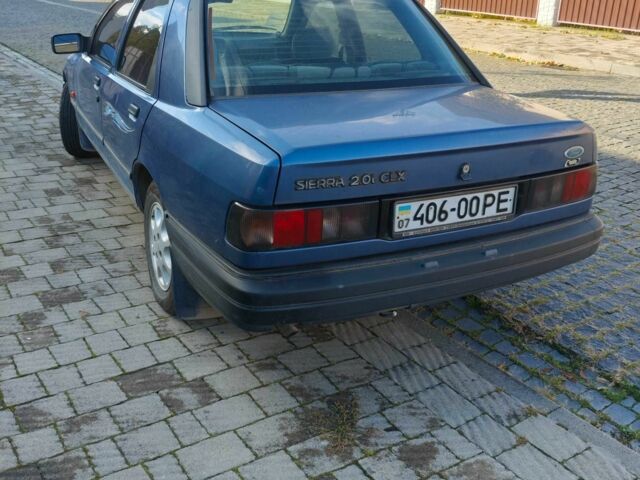 Синий Форд Сиерра, объемом двигателя 2 л и пробегом 3 тыс. км за 1600 $, фото 1 на Automoto.ua