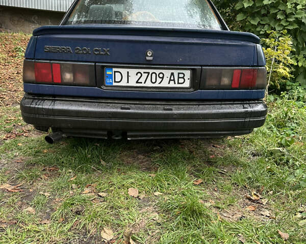 Синий Форд Сиерра, объемом двигателя 2 л и пробегом 262 тыс. км за 1350 $, фото 3 на Automoto.ua
