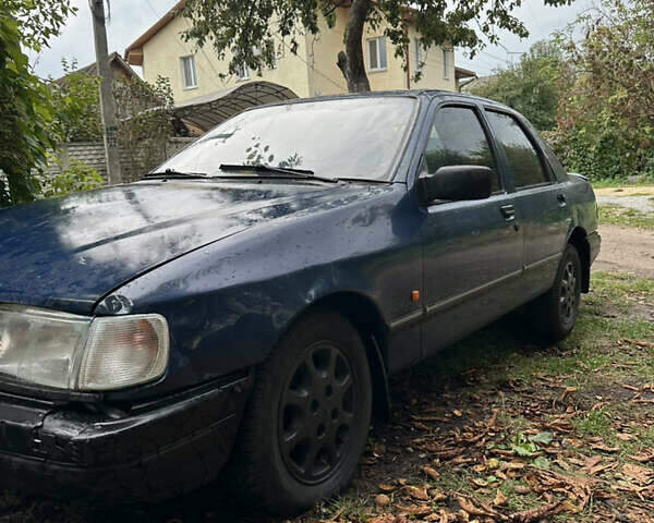 Синий Форд Сиерра, объемом двигателя 2 л и пробегом 262 тыс. км за 1350 $, фото 1 на Automoto.ua
