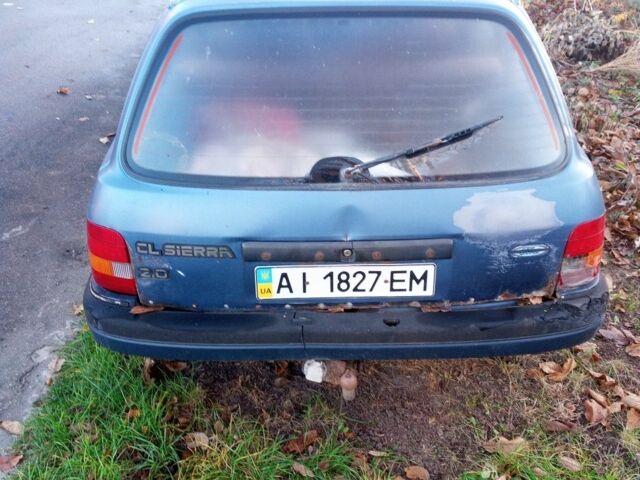 Синий Форд Сиерра, объемом двигателя 0 л и пробегом 150 тыс. км за 500 $, фото 1 на Automoto.ua