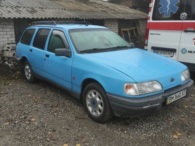 Синий Форд Сиерра, объемом двигателя 2 л и пробегом 3 тыс. км за 1500 $, фото 1 на Automoto.ua