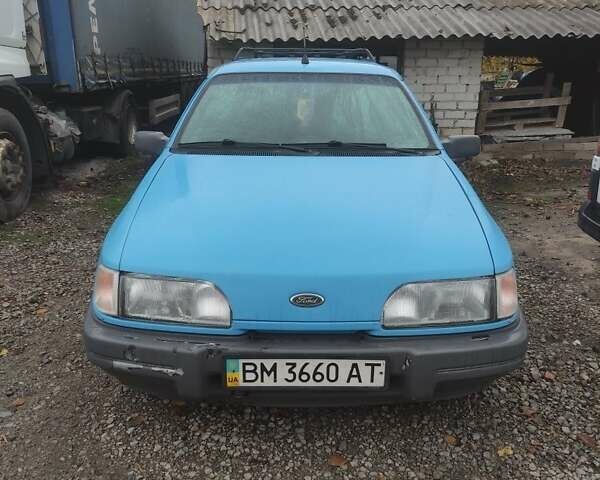 Синий Форд Сиерра, объемом двигателя 2 л и пробегом 300 тыс. км за 1500 $, фото 6 на Automoto.ua
