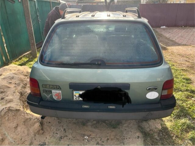 Синий Форд Сиерра, объемом двигателя 2 л и пробегом 91 тыс. км за 550 $, фото 4 на Automoto.ua