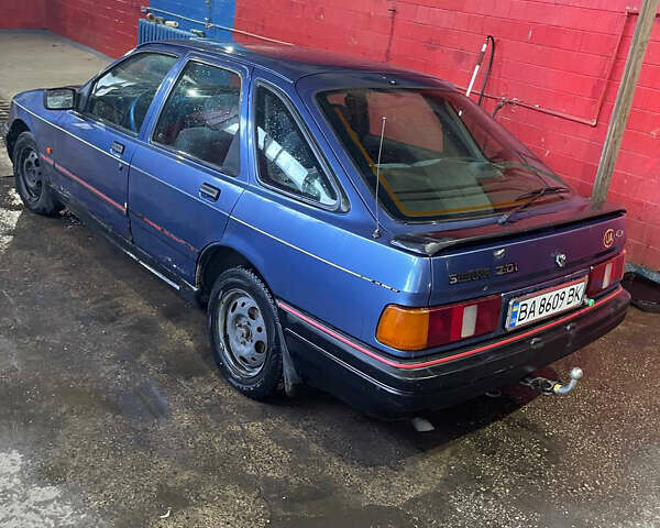 Синий Форд Сиерра, объемом двигателя 2 л и пробегом 270 тыс. км за 1300 $, фото 2 на Automoto.ua