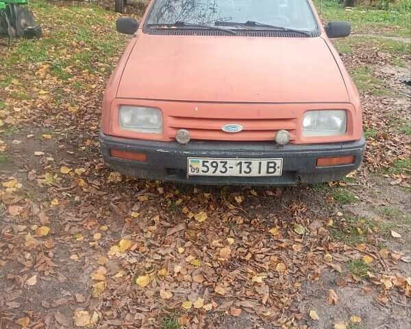 Оранжевый Форд Сиерра, объемом двигателя 1.8 л и пробегом 425 тыс. км за 1300 $, фото 3 на Automoto.ua