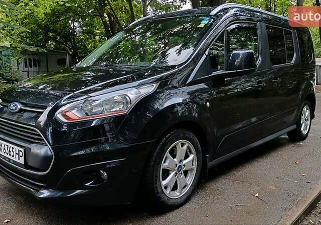 Черный Форд Турнео Коннект, объемом двигателя 1.6 л и пробегом 216 тыс. км за 11999 $, фото 10 на Automoto.ua