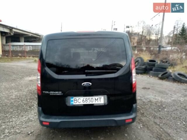 Черный Форд Турнео Коннект, объемом двигателя 1.56 л и пробегом 180 тыс. км за 13000 $, фото 2 на Automoto.ua