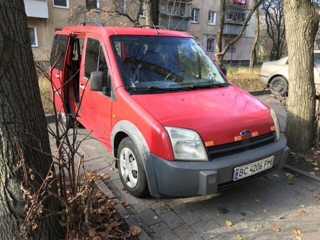 Червоний Форд Турнео Коннект, об'ємом двигуна 1.8 л та пробігом 239 тис. км за 3700 $, фото 5 на Automoto.ua