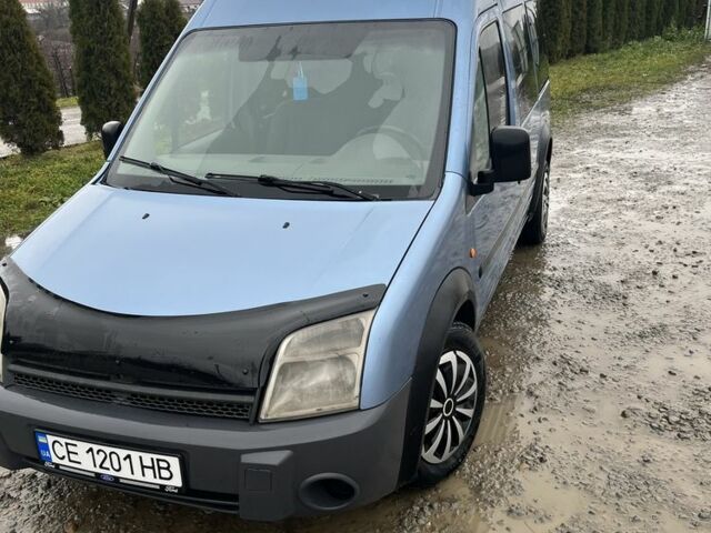 Синий Форд Турнео Коннект, объемом двигателя 1.8 л и пробегом 348 тыс. км за 4200 $, фото 1 на Automoto.ua